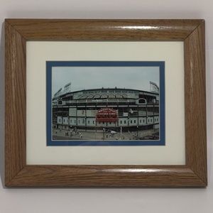 Vintage Schuth 1990 Wrigley Field All-Star Game Photo Framed 12" x 9"